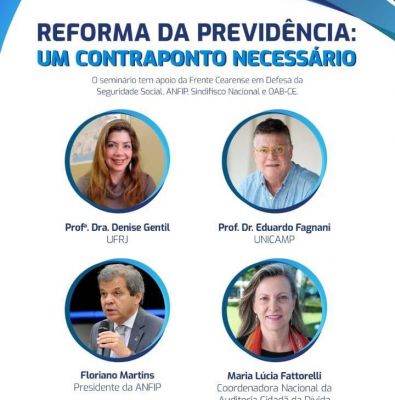 DS Ceará promove seminário sobre a Reforma da Previdência