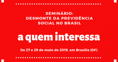 Rede Jubileu do Sul debate desmonte da Previdência em seminário Rede Jubileu do Sul debate desmonte da Previdência em seminário