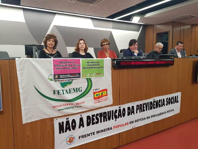 Em audiência pública na ALMG, especialistas refutam termos da PEC 6/2019