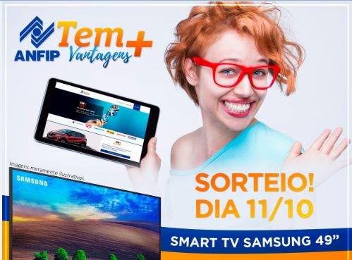 Ative seu cadastro e concorra a Smart TV