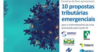 Carreiras do fisco apresentam propostas emergenciais para enfrentamento da crise Carreiras do fisco apresentam propostas emergenciais para enfrentamento da crise