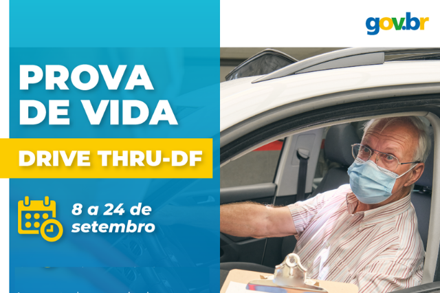 Prova de vida drive thru capa