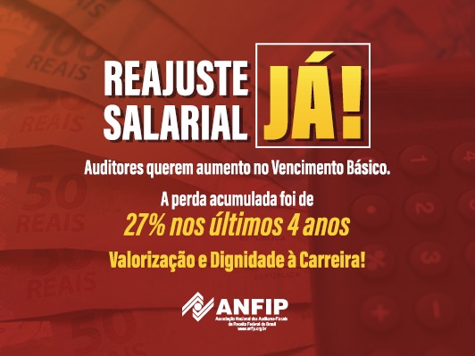 Reajuste Salarial já 24/01/2023