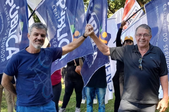 ANFIP participa de ato do Dia do Trabalho no DF