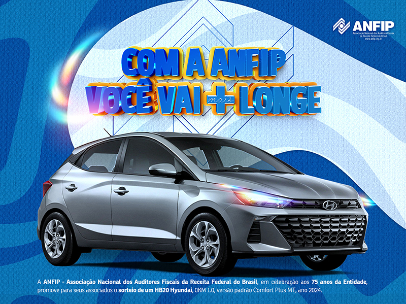 Sorteio com a anfip você vai mais longe carro