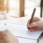 assinatura documento