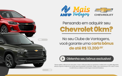 Associação, aproveite a carta bônus da Chevrolet e adquira seu 0km