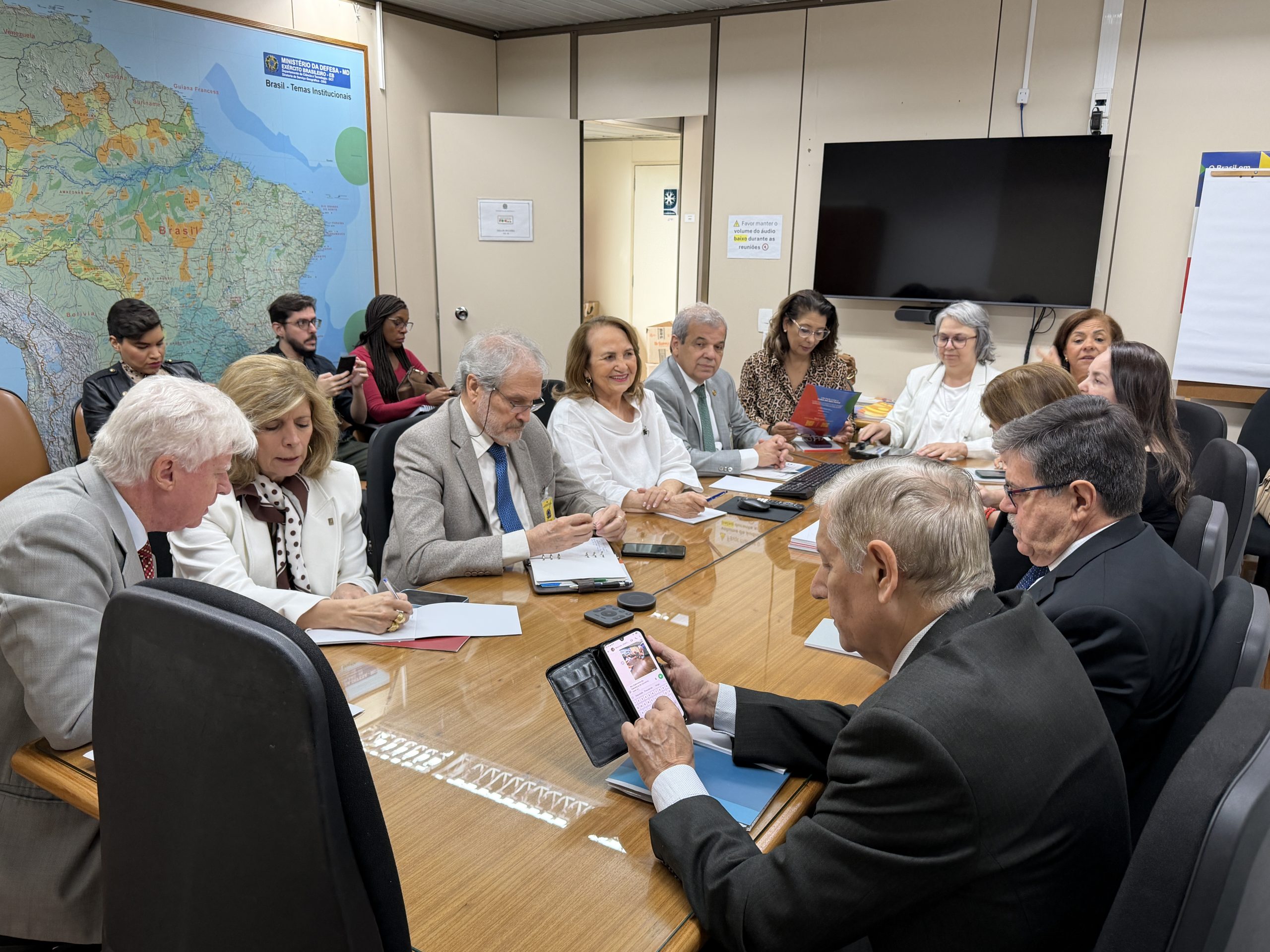 Reunião com Coordenador-Geral de Diálogos Sociais, Carlos Balduíno