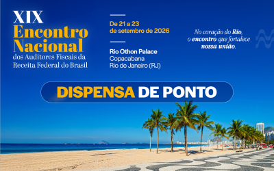 XIX Encontro Nacional dispensa de ponto